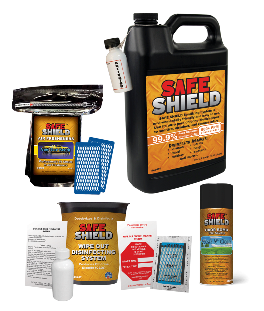 Automotive Cleaning Supplies Safe Shield